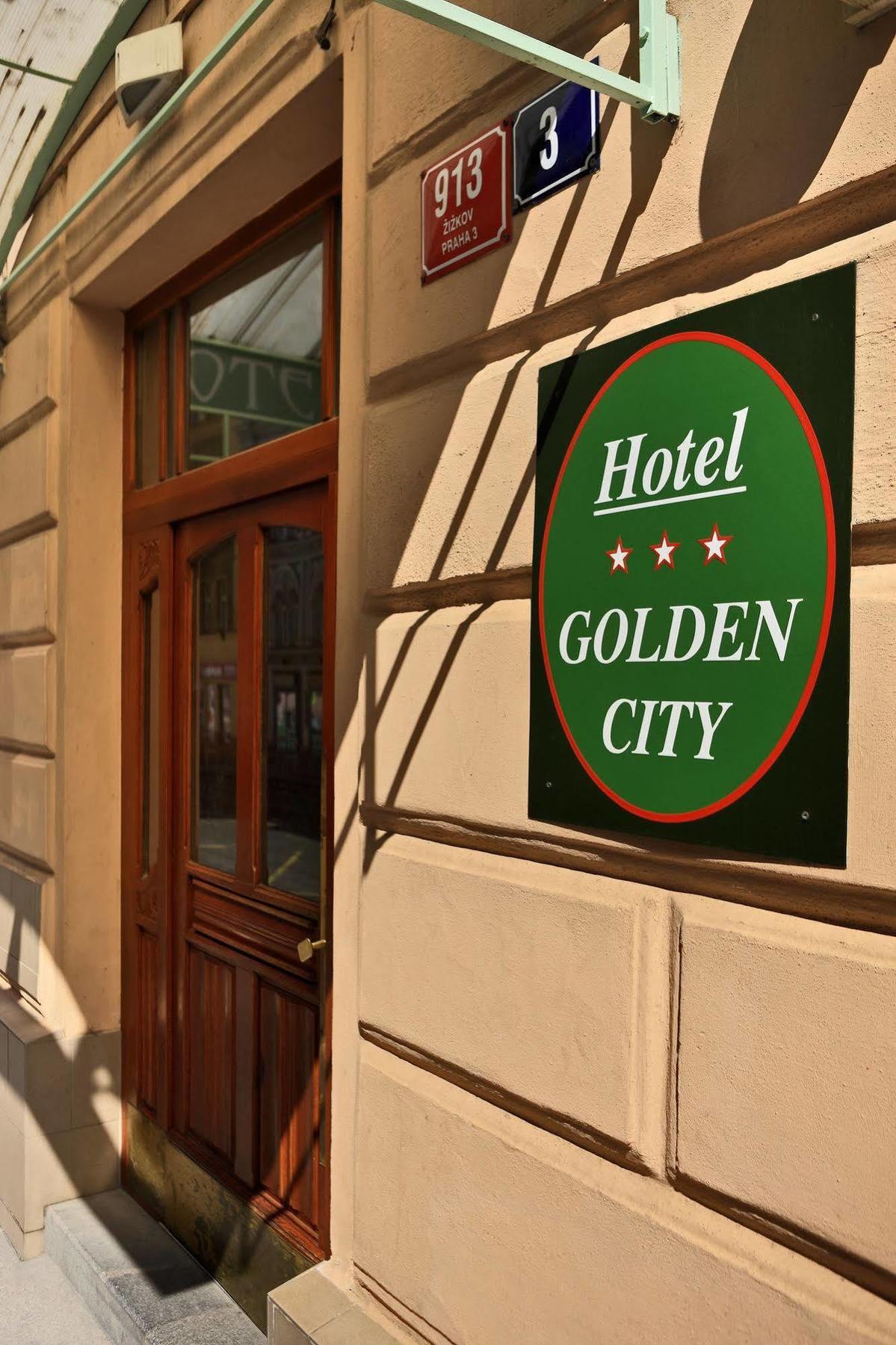 פראג Hotel Golden City Garni מראה חיצוני תמונה